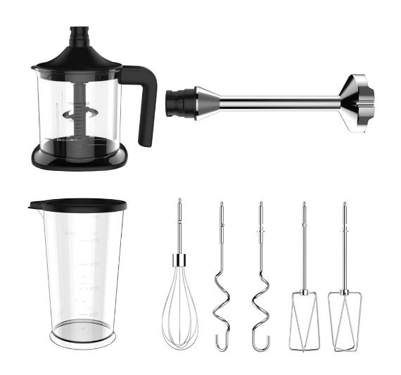 Gastroback 3 in1 Hand Mixer Blender Grinder 500 W