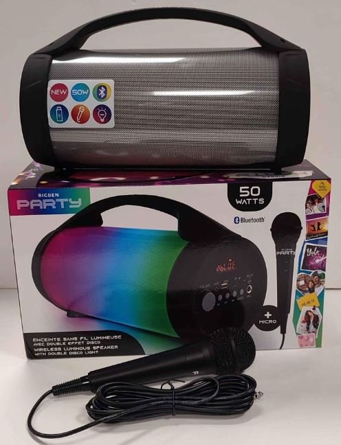 Wireless Luminous Bluetooth Speaker with Microphone