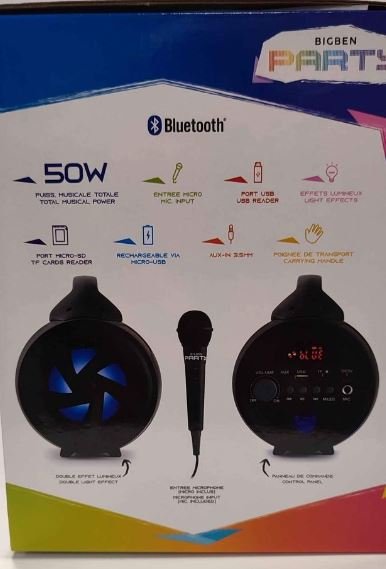 Wireless Luminous Bluetooth Speaker with Microphone