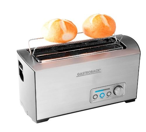 2-slice Toaster 9 Browning Levels,Warm up, Defrost