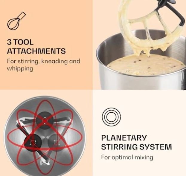 Klarstein Bella Elegance Food Processor 2000w