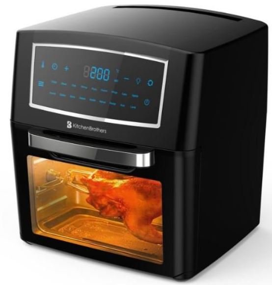 KitchenBrothers XXL Hot Air Fryer 12 Liters 1500w