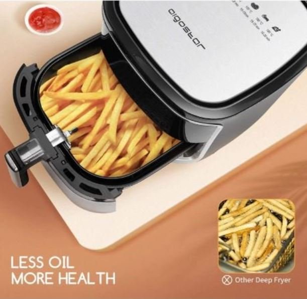 Aigostar Large Hot Air Fryer 7L, 1900 W