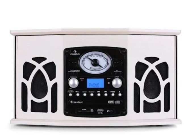 Auna Stereo System with CD player, FM / AM radio