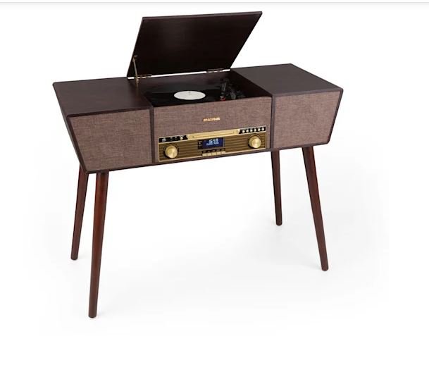 Auna Belle Epoque Retro Record CD Vinyl Player