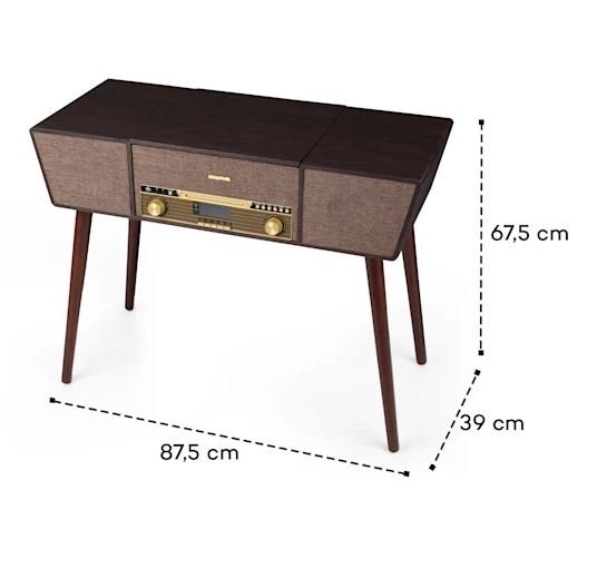 Auna Belle Epoque Retro Record CD Vinyl Player