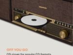 Auna Belle Epoque Retro Record CD Vinyl Player