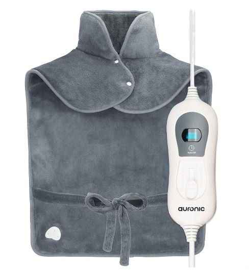 LifeGoods Electric Heat Pad ,Neck and Shoulders ,Washable