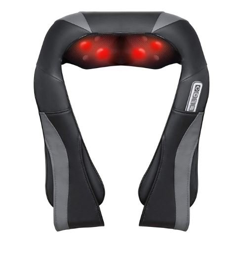 Shiatsu Back Neck and Shoulder Massager Heat Function