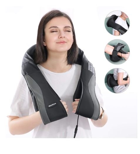 Shiatsu Back Neck and Shoulder Massager Heat Function