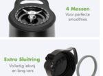 KitchenBrothers Mini Blender  Smoothie Maker,350W