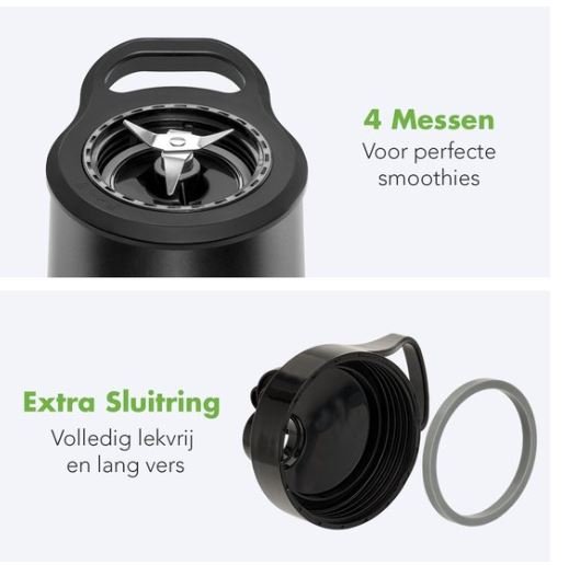 KitchenBrothers Mini Blender  Smoothie Maker,350W