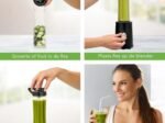 KitchenBrothers Mini Blender  Smoothie Maker,350W