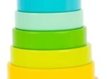 New Stacking Tower, large Rainbow Kids Children Wooden Toys