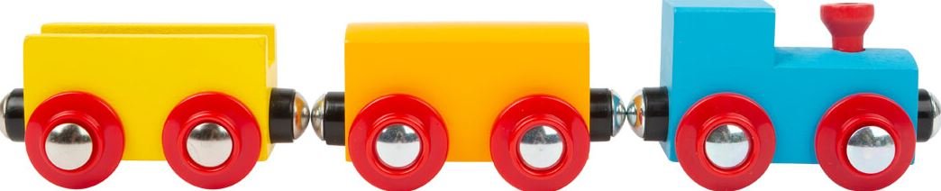 New Children's Big Journey Wooden Toy Train