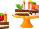 New Children's Cuttable Wooden Birthday Cake