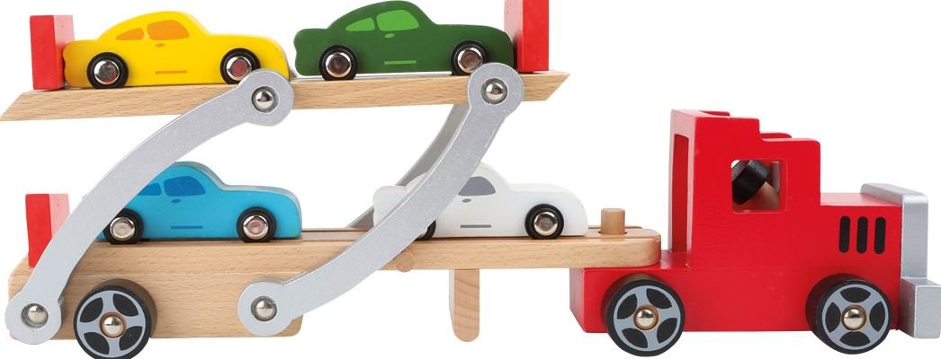 New Children's Car Transporter Wooden Toys