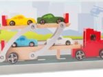 New Children's Car Transporter Wooden Toys