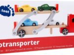 New Children's Car Transporter Wooden Toys