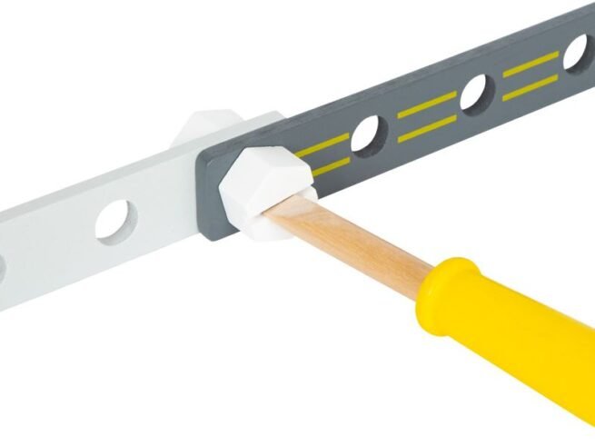 New Children's Construction Set "Miniwob" Wooden