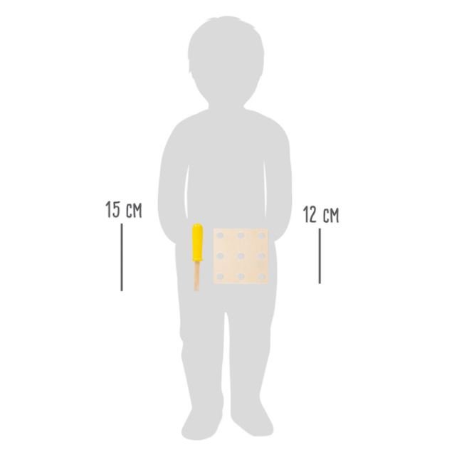 New Children's Construction Set "Miniwob" Wooden