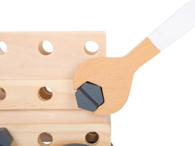 New Children's Construction Set "Miniwob" Wooden