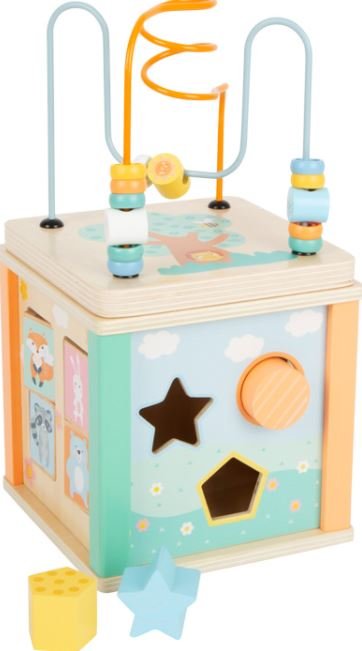 New Baby Motor Activity Cube Pastel