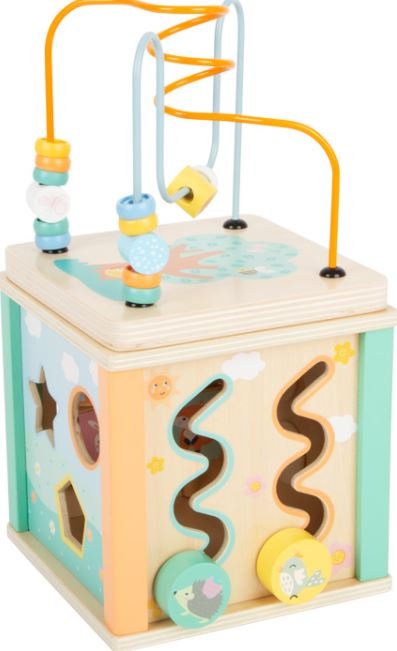New Baby Motor Activity Cube Pastel