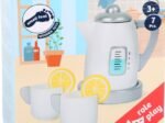 New Children's Tea Set with Kettle for Play Kitchens