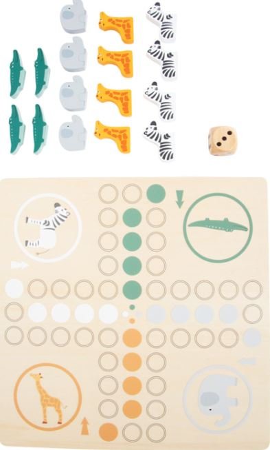 New Children's Ludo "Safari" Board Game