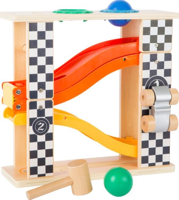 New Children's Hammering Marble Run Rallye