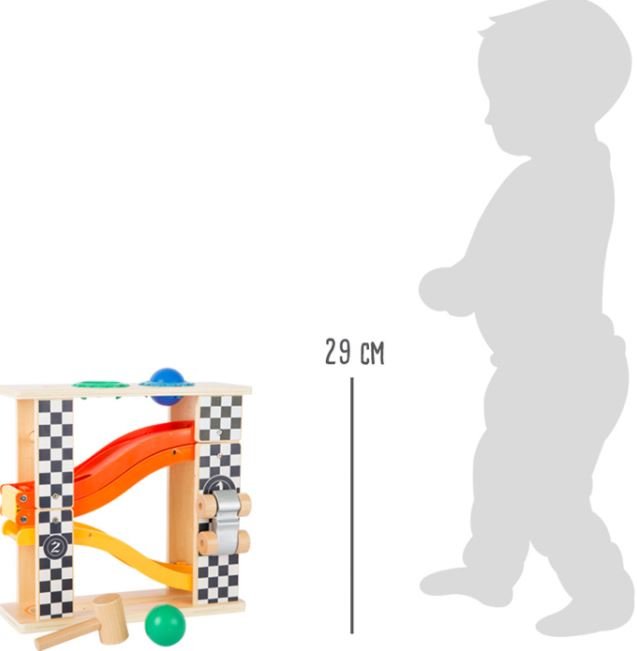 New Children's Hammering Marble Run Rallye