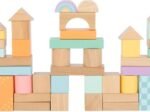 New Pastel Wooden Building Blocks