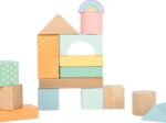 New Pastel Wooden Building Blocks