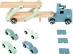 New Children's Wooden Car Transporter Chicago