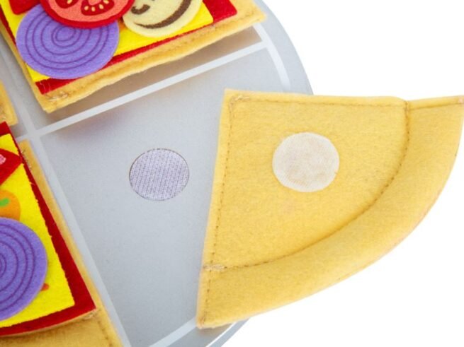 New Children's Pizza of fabric with Plate