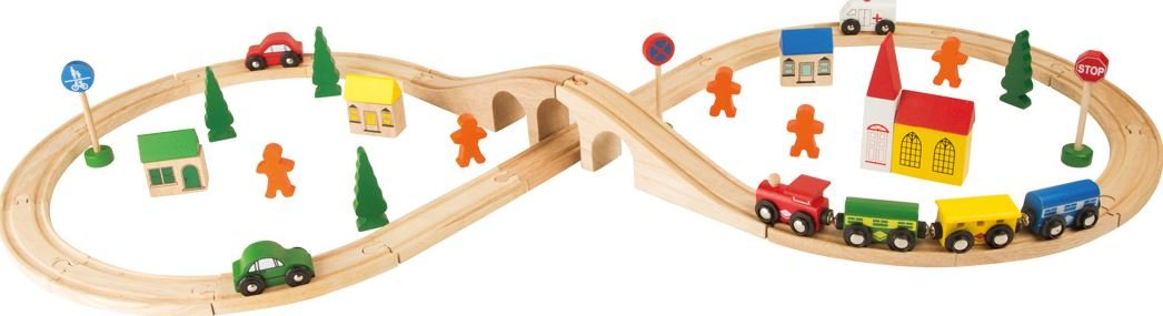 New Children's Railway set Wooden
