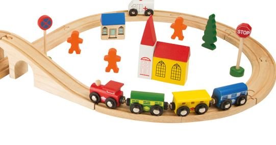 New Children's Railway set Wooden