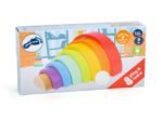 New Children's Wooden Building Blocks Rainbow XL