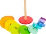 New Stacking Tower, large Rainbow Kids Children Wooden Toys