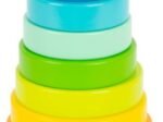 New Stacking Tower, large Rainbow Kids Children Wooden Toys