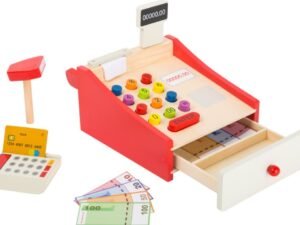 New Children's Play Cash Register with Receipt Paper Roll