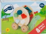 New Children's Baby Pull-Along Shape-Fitting Snail