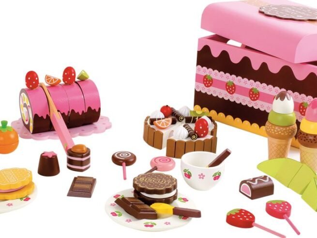 New Box of Sweets Children Wooden Toys