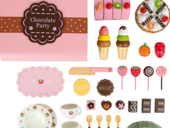 New Box of Sweets Children Wooden Toys