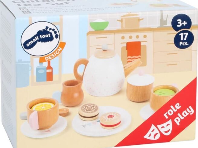 New Children's Kitchen Tea Set Wooden