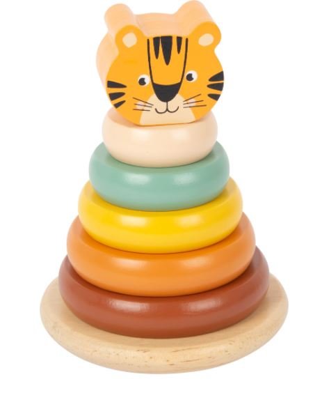 New Tiger Stacking Tower "Safari" Wooden