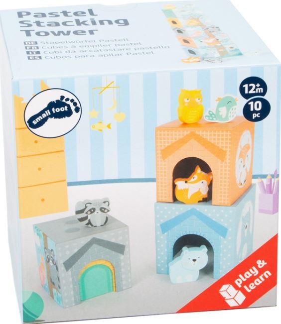 New Stacking Tower Pastel Children's Baby Toy