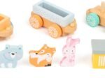 New Pastel Wooden Train Children's Toy