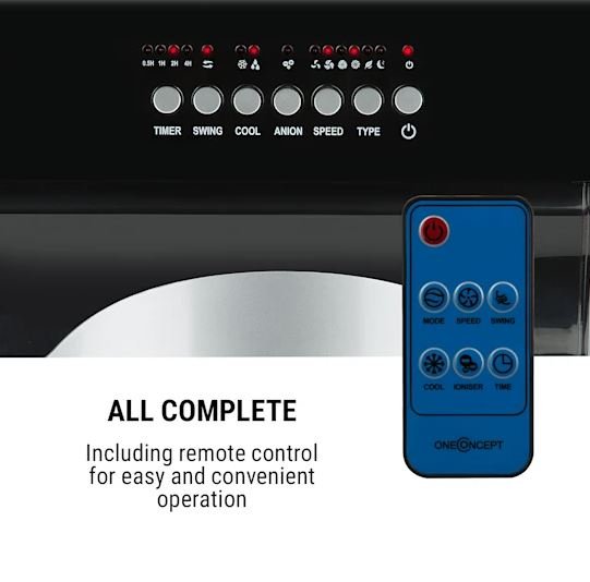 OneConcept 4 in 1 Kingcool Air Cooler Fan